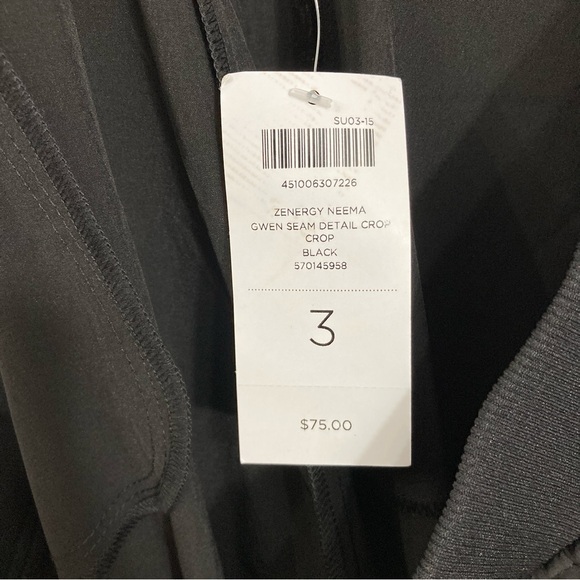 NEW Chico's Black Soft Lightweight Ankle Pull-on Pants XL - Picture 3 of 10